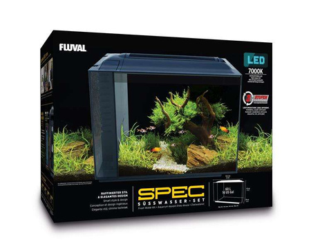 Zestaw akwarium Fluval SPEC XV 54 L, 56 x 45 x 29 cm, czarny
