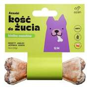 Kość do żucia dla psa Azanki S/M z insektami, jabłkiem, jeżówką i kokosem 12cm