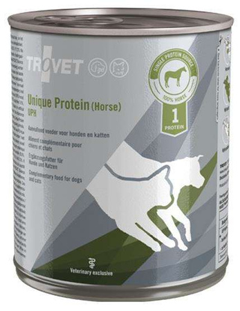 Trovet unique protein uph konina dla psa i kota puszka 800g