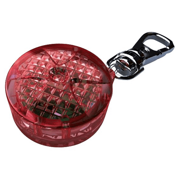 ODBLASK DLA KOTA 2,5cm CZERWONY