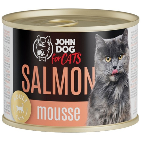 John Dog for Cats łosoś mus 200 g