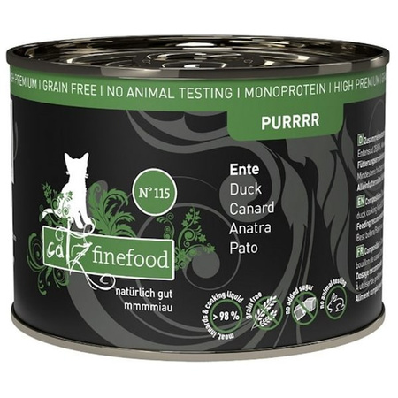 Catz Finefood Purrrr N.115 Kaczka 200 g