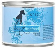 Dogz finefood n. 12 dziczyzna i śledź 200 g