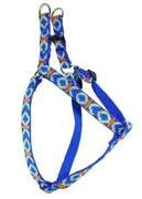 CHABA Szelki taśma ozdobne nr 6 - obwód 90cm niebieskie