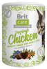 Brit care cat snack superfruits chicken 100g