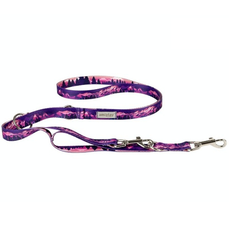 amiplay BeNature 7in1 smycz regulowana Mountains L