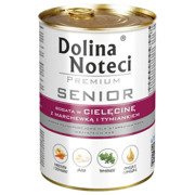Dolina noteci premium senior cielęcina z marchewką i tymiankiem 400g
