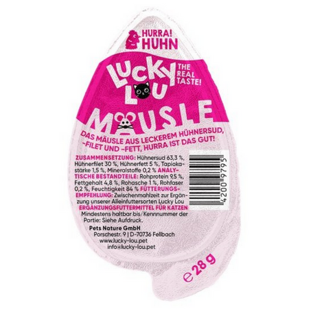 Lucky Lou Mausle Kurczak 28g