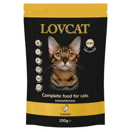 Lovcat Pure Chicken saszetka 100g