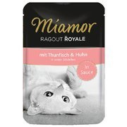 Miamor Ragout Royale z Tuńczykiem i Kurczakiem w sosie saszetka 100g