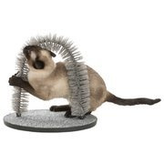 Szczotka dla kotów Fur Care Arch, 36 x 33cm, szara