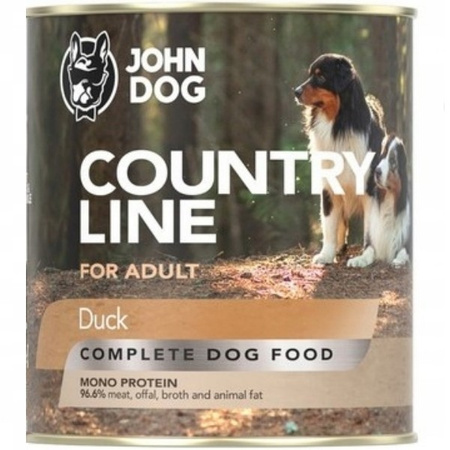 John Dog Country Line kaczka 800 g