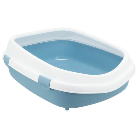 Primo XXL, kuweta, biały/szary, 56 × 25 × 71 cm, z ramką