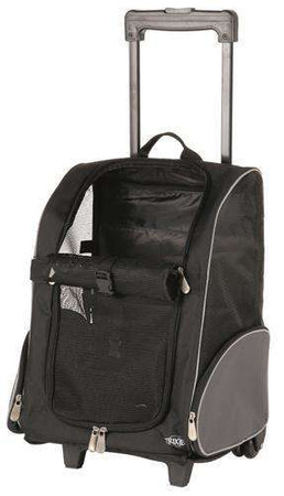 Torba 'Tbag' na psa, 32×45×25 cm, nylonowa, czarna