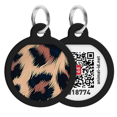 Waudog Smart ID metalowa zawieszka z QR-paszportem