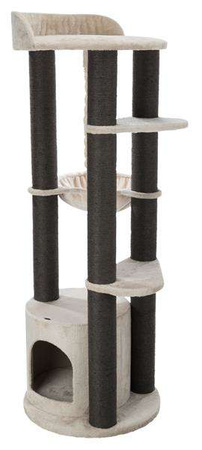 Drapak stojący Tomás XXL, 163 cm, jasnoszary