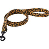 Wodoodporna smycz dla psa, PVC, panterka, 2x120cm