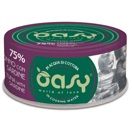 Oasy More Love Tuńczyk z sardynką, 70 g