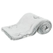 Nando, koc, dla psa/kota, jasnoszary, plusz, 75x50 cm