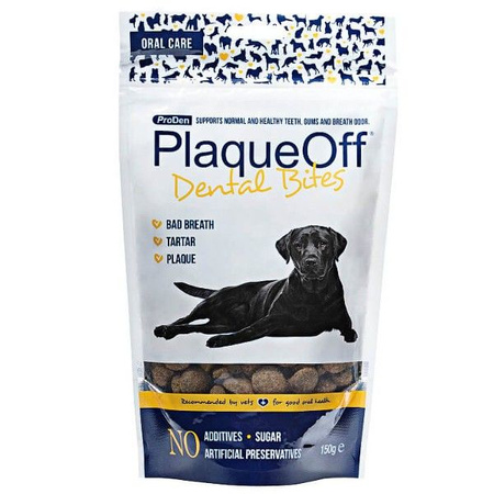 Plaqueoff dental bites 150g dla psa i kota