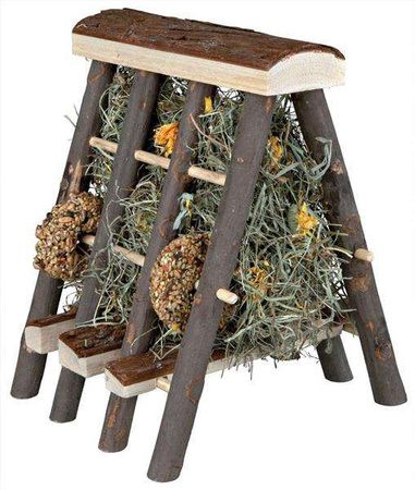 Paśnik z sianem, 17 × 20 × 17 cm