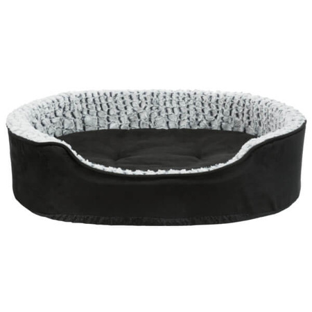 Legowisko ortopedyczne dla psa Lino , 83 × 67 cm, czarno/szare
