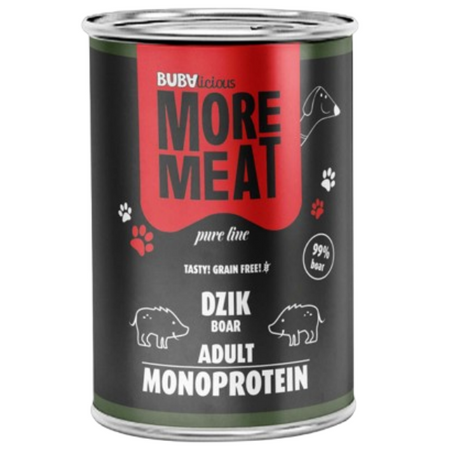 BUBAlicious More Meat mono Pure Dzik 400 g