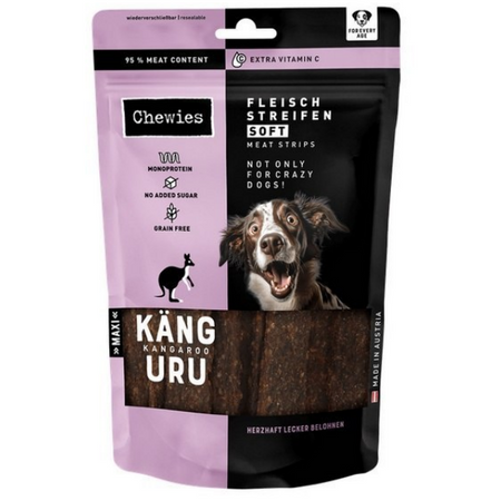 Chewies Meat Strips Soft Maxi Kangur 150g