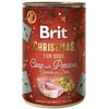 ZESTAW Brit Xmas Mono Protein karp dla psa 400 g x 6 szt.