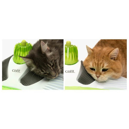 Legowisko dla kota z masażerem Catit Wellness center,  47 x 51.5 x 11.5 cm