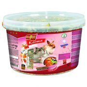 OWOCOWY POKARM DLA CHOMIKA I KRÓLIKA WIADRO 1,8kg