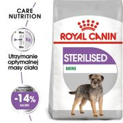 Royal canin mini sterilised karma sucha dla psów dorosłych, ras małych, sterylizowanych 3kg