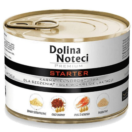 Dolina noteci premium starter dla szczeniąt i suk karmiących 185g