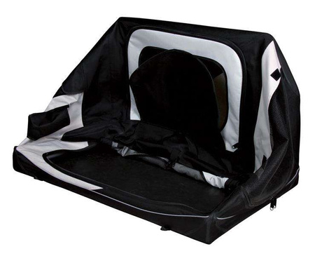 Box transportowy Vario 50, L: 99 × 65 × 71/61 cm, nylon, czarno-szary