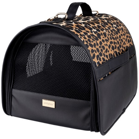 amiplay Safari transporter dla psa czarny M