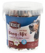 MIĘKKIE PRZEKĄSKI DLA PSA, KOSTKI MIX, 500 G