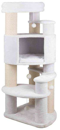 Drapak stojący Zita XXL, 147 cm, biały, 2 kartony