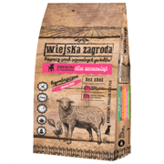 Wiejska zagroda karma dla szczeniąt jagnięcina ze szpinakiem