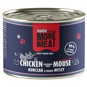 BUBAlicious More Meat Kurczak z myszą 185 g
