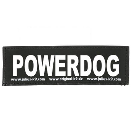 Julius k9 etykieta powerdog size 1 - size 4
