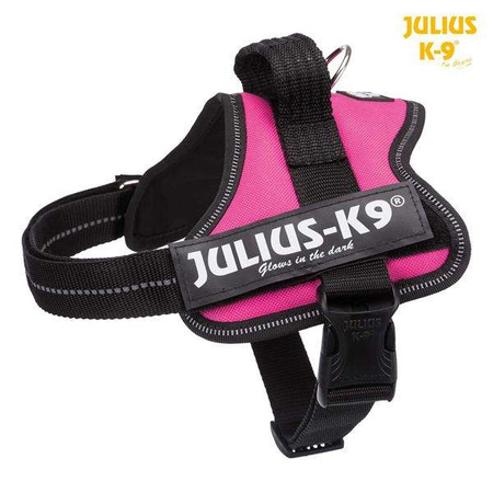 Uprząż Julius-K9, Baby 1/XS: 30–40 cm, fuksja