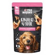 Pan Mięsko Gulasz przepiórka z cielęciną (szczeniak) 150g Karma mokra dla psa