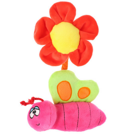 Dingo Pluszowa zabawka Motyl Henryk dla psa 28 cm