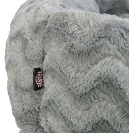 Vital Loki, legowisko, dla psa/kota, szare, 80 × 60 cm, z recyklingu