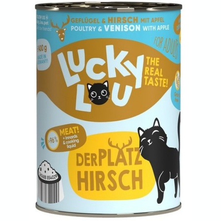 Lucky Lou Lifestage Adult drób i jeleń 400 g