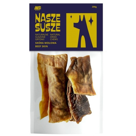 Nasze Susze skóra wołowa dla psa 200 g