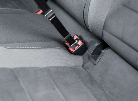 Krótka smycz do szelek samochodowych, 30-45 cm/20 mm