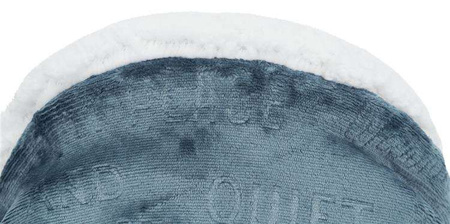 Legowisko Paul, o 40 × 60 cm, niebiesko/białe