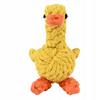 Pet Nova Zabawka dla psa żółta kaczka sznurowa