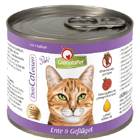 Granatapet delicatessen kaczka z drobiem dla kota 200 g